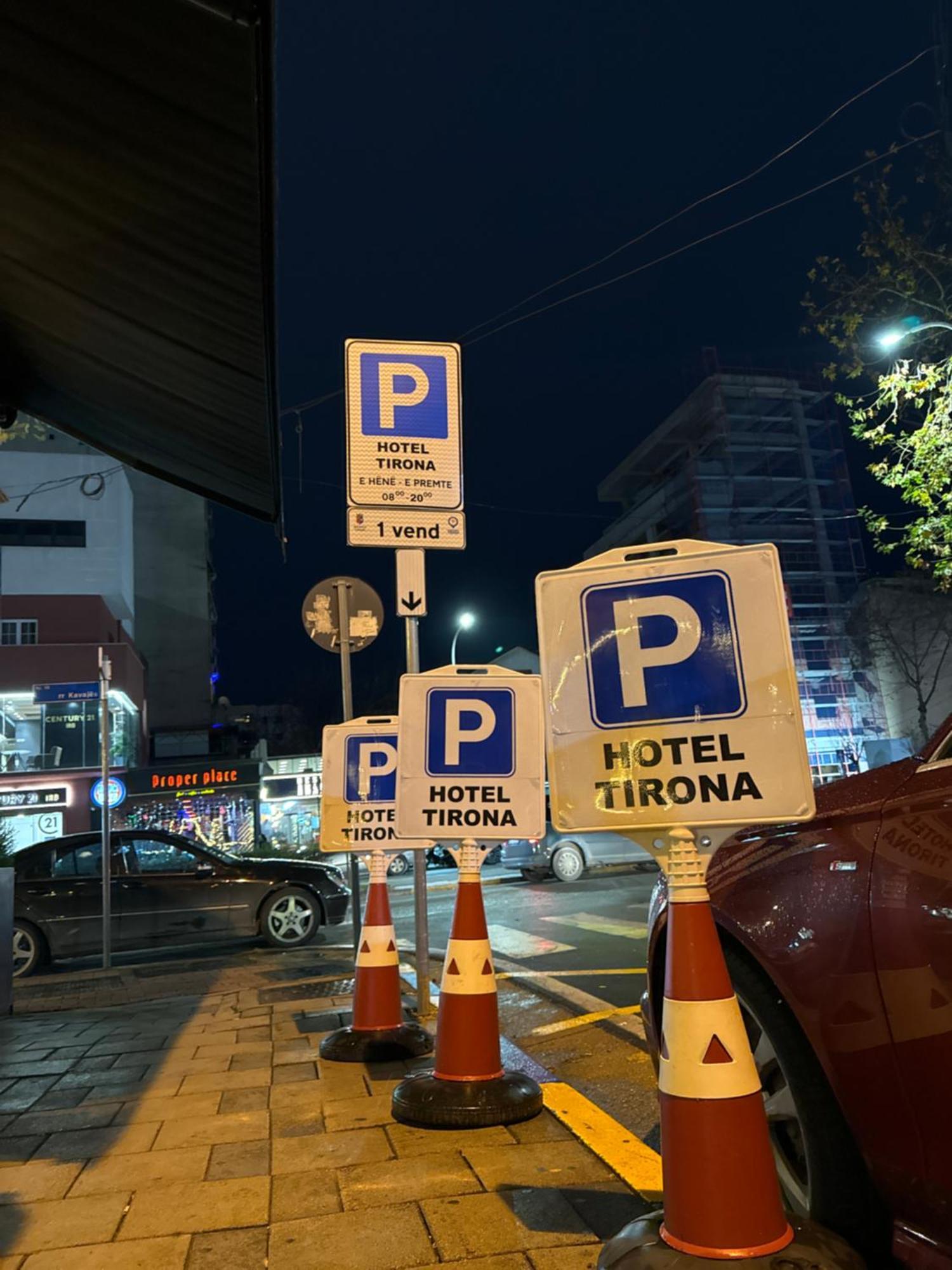 Hotel Tirona Tirana Exterior photo