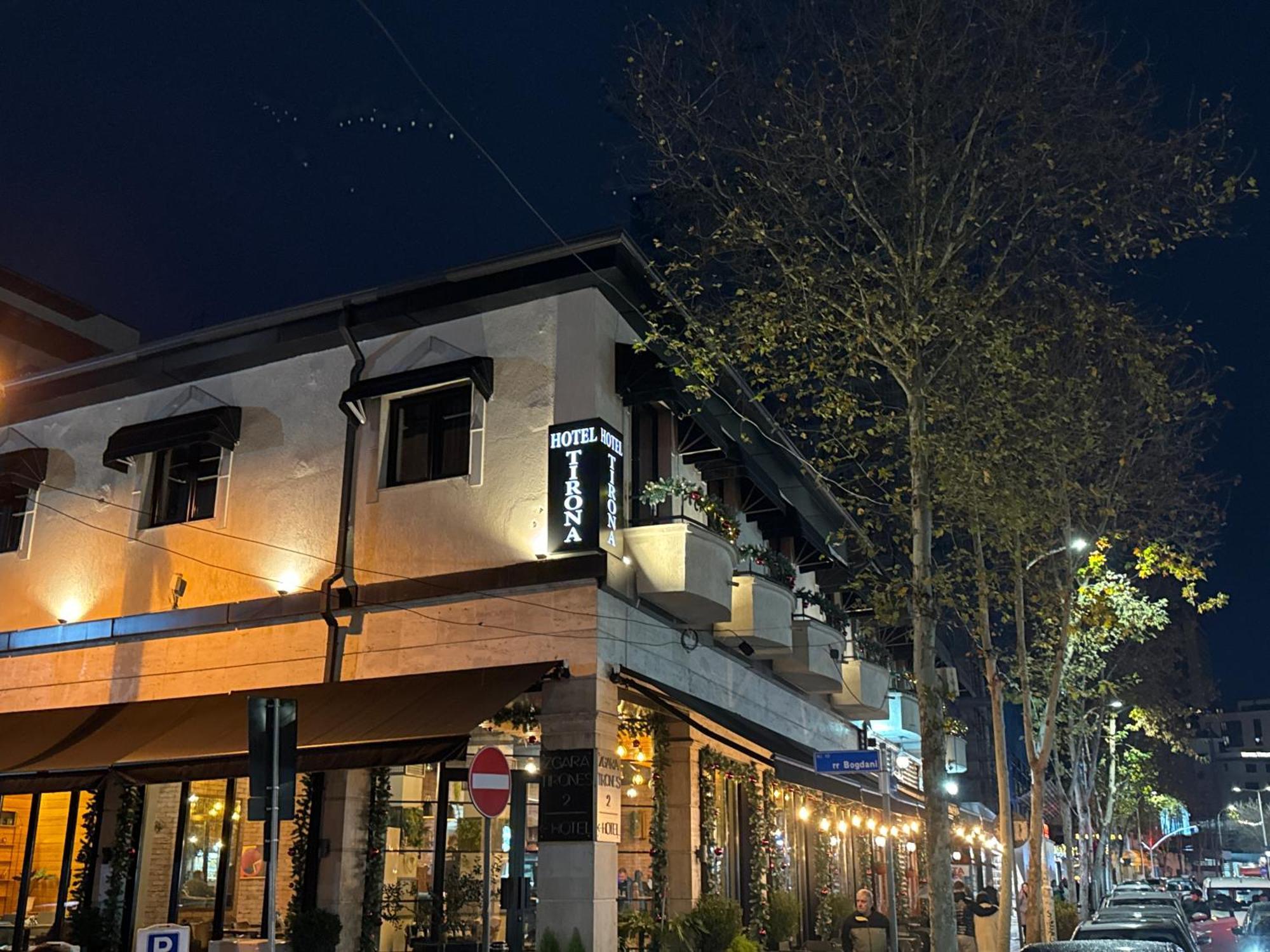 Hotel Tirona Tirana Exterior photo